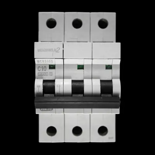 MEM 10 AMP CURVE C 10kA TRIPLE POLE MCB CIRCUIT BREAKER MCH310X