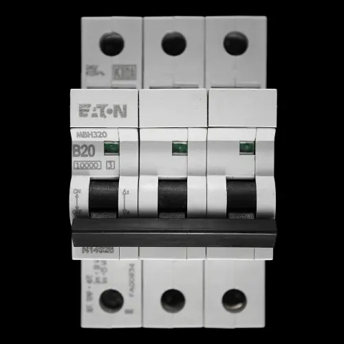 MEM 20 AMP CURVE B 10kA TRIPLE POLE MCB CIRCUIT BREAKER MBH320