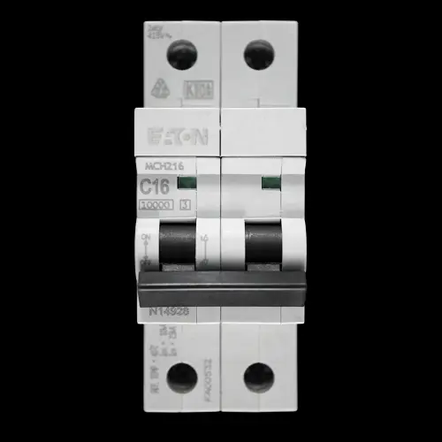 EATON 16 AMP CURVE C 10kA DOUBLE POLE MCB CIRCUIT BREAKER MCH216