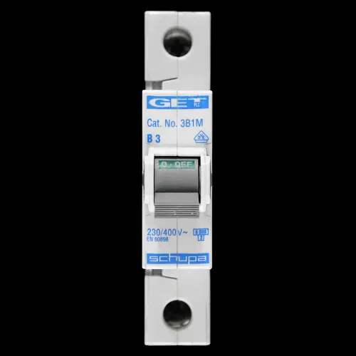 GET 3 AMP CURVE B 6kA MCB CIRCUIT BREAKER 3B1M SCHUPA