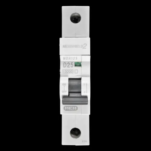 MEM EATON 25 AMP CURVE D 10kA MCB CIRCUIT BREAKER MDH125