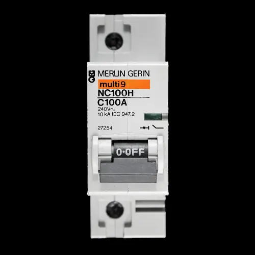 MERLIN GERIN 100 AMP CURVE C 10kA MCB CIRCUIT BREAKER NC100H 27254