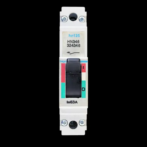 HAGER 63 AMP 16kA MCCB HN125 324346 HN346