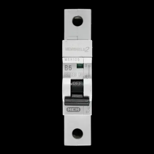 MEM EATON 6 AMP CURVE B 10kA MCB CIRCUIT BREAKER MBH106