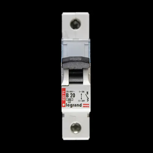 LEGRAND 20 AMP CURVE B 6kA MCB CIRCUIT BREAKER 032 71 03271
