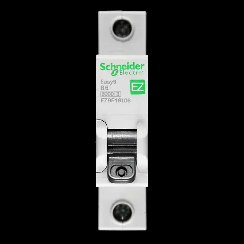 SCHNEIDER 6 AMP CURVE B 6kA MCB CIRCUIT BREAKER EZ EASY9 EZ9F16106