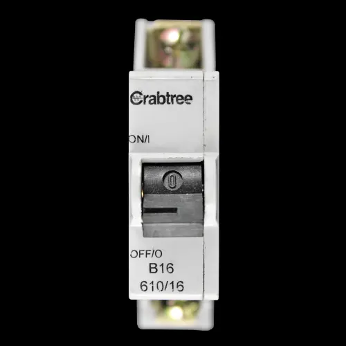 CRABTREE 16 AMP CURVE B 6kA MCB CIRCUIT BREAKER 610/16 STOTZ