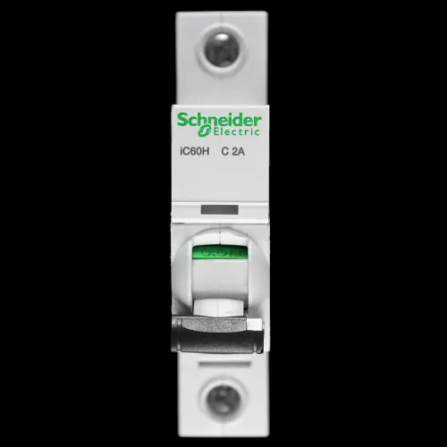 SCHNEIDER 2 AMP CURVE C 10kA MCB CIRCUIT BREAKER A9F54102 IC60H