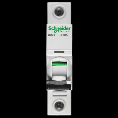 SCHNEIDER 10 AMP CURVE B 10kA MCB CIRCUIT BREAKER A9F53110 IC60H