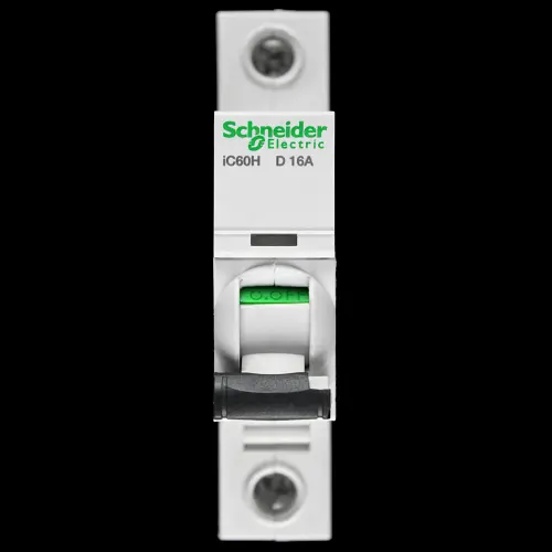 SCHNEIDER 16 AMP CURVE D 10kA MCB CIRCUIT BREAKER A9F55116 IC60H