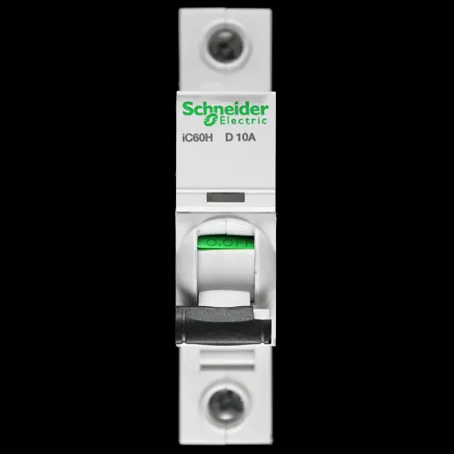 SCHNEIDER 10 AMP CURVE D 10kA MCB CIRCUIT BREAKER A9F55110 IC60H