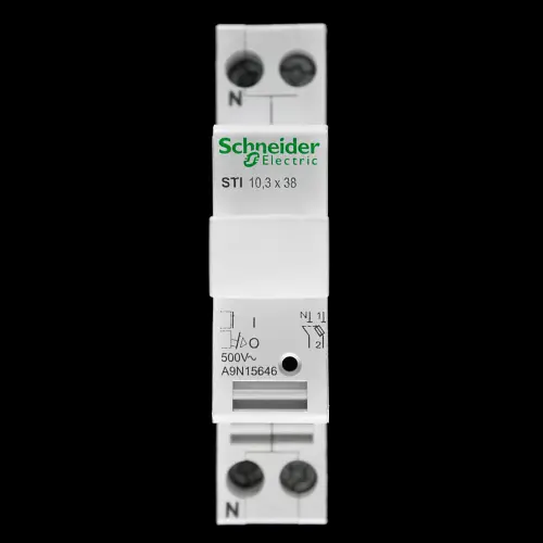 SCHNEIDER 25 AMP STI 10.3X38 FUSE HOLDER CARRIER A9N15646