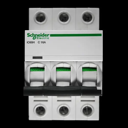 SCHNEIDER 16 AMP CURVE C 10kA TRIPLE POLE MCB CIRCUIT BREAKER A9F54316 IC60H