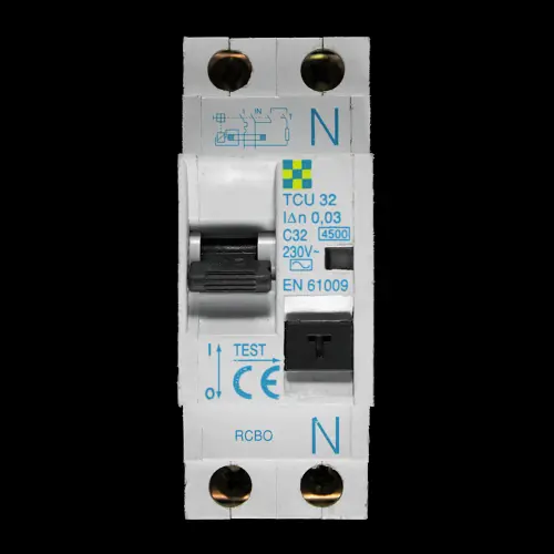 CLIPSAL 32 AMP CURVE C 4.5kA 30mA DOUBLE POLE RCBO TCU32
