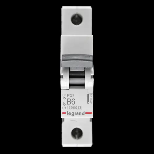 LEGRAND 6 AMP CURVE B 6kA MCB CIRCUIT BREAKER RX3 4197 49