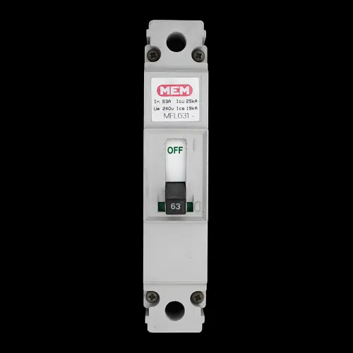 MEM 63 AMP 25kA MCCB MFL631 GREY