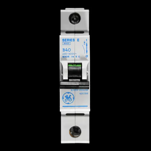 GENERAL ELECTRIC 40 AMP CURVE B 6kA CIRCUIT BREAKER SERIES E 621310 V/099-014140