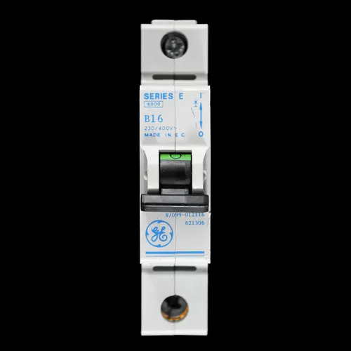 GENERAL ELECTRIC 16 AMP CURVE B 6kA MCB CIRCUIT BREAKER SERIES E V/099-012116
