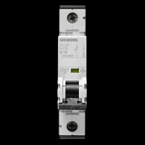 SIEMENS 16 AMP CURVE B 6kA MCB CIRCUIT BREAKER 5SY61 5SY6116-6