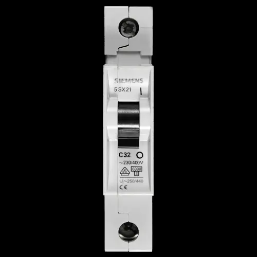 SIEMENS 32 AMP CURVE C 6kA MCB CIRCUIT BREAKER 5SX21 5SX2