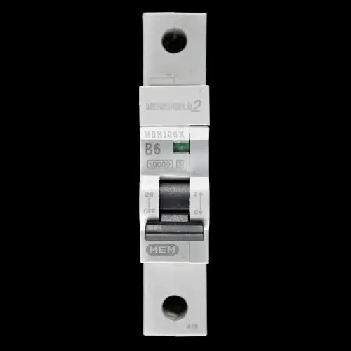 MEM EATON 6 AMP CURVE B 10kA MCB CIRCUIT BREAKER MBH106X