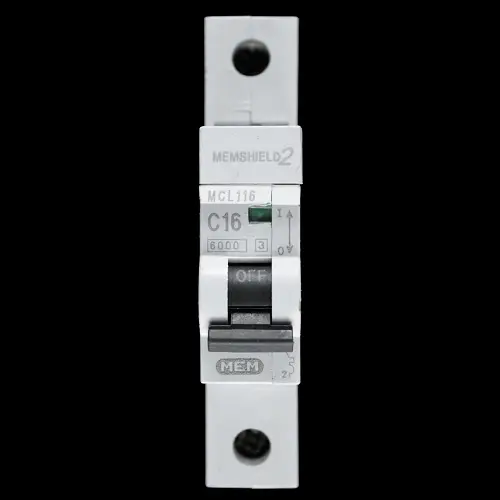 MEM EATON 16 AMP CURVE C 6kA MCB CIRCUIT BREAKER MCL116