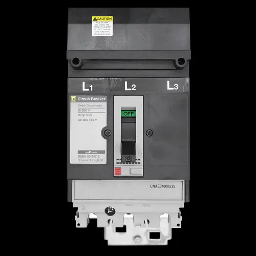 SQUARE D 250 AMP TRIPLE POLE MAIN SWITCH DISCONNECTOR CNAE34000S25
