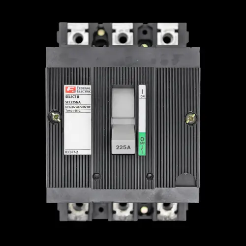 FEDERAL 225 AMP TRIPLE POLE MCCB SELECT II SEL225NA