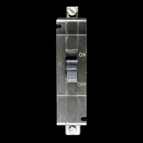 CRABTREE 40 AMP CURVE C 4.5kA MCB CIRCUIT BREAKER C50