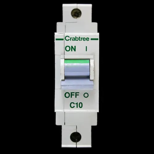 CRABTREE 10 AMP CURVE C M9 MCB CIRCUIT BREAKER POLESTAR