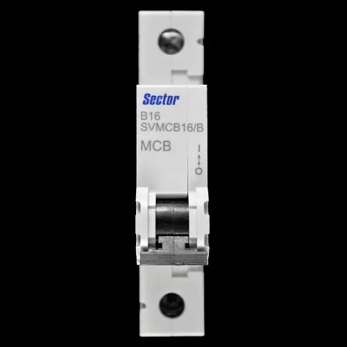 SECTOR 16 AMP CURVE B 6kA MCB CIRCUIT BREAKER SVMCB16/B NS