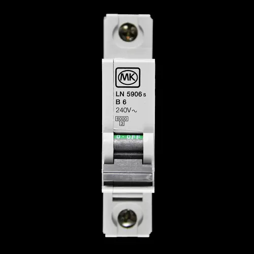 MK 6 AMP CURVE B 6kA MCB CIRCUIT BREAKER LN 5906s SENTRY