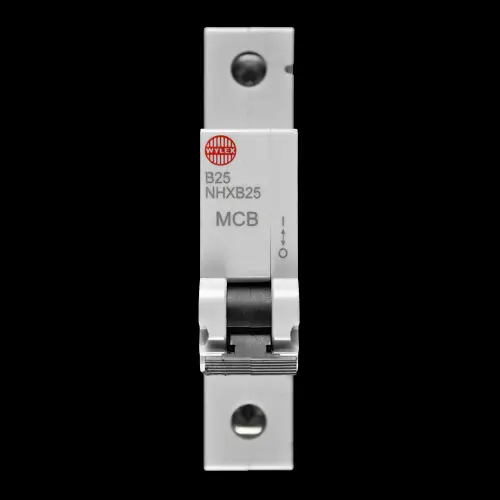 WYLEX 25 AMP CURVE B 6kA MCB CIRCUIT BREAKER NHXB25 NHX