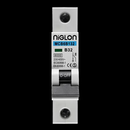 NIGLON 32 AMP CURVE B 6kA MCB CIRCUIT BREAKER MCB6B132 B