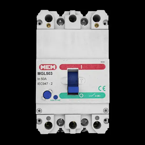 MEM 50 AMP 16kA TRIPLE POLE MCCB MGL503