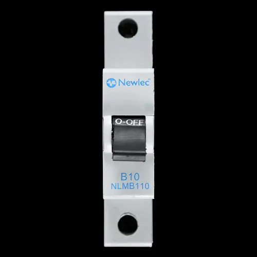 NEWLEC 10 AMP CURVE B 6kA MCB CIRCUIT BREAKER NLMB110