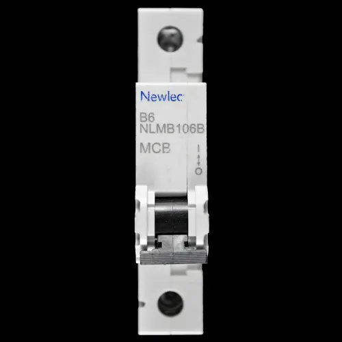 NEWLEC 6 AMP CURVE B 6kA MCB CIRCUIT BREAKER NLMB106B