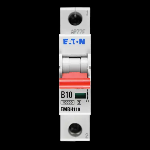 EATON 10 AMP CURVE B 10kA MCB CIRCUIT BREAKER EMBH110