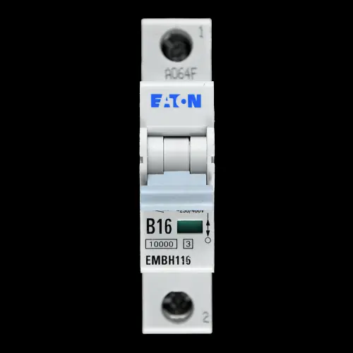 EATON 16 AMP CURVE B 10kA MCB CIRCUIT BREAKER EMBH116