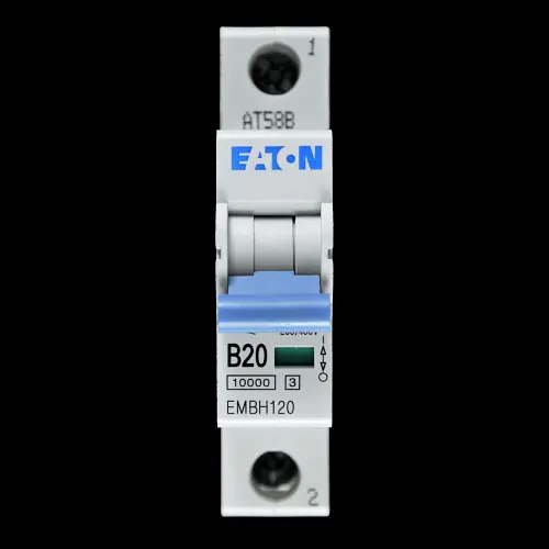 EATON 20 AMP CURVE B 10kA MCB CIRCUIT BREAKER EMBH120