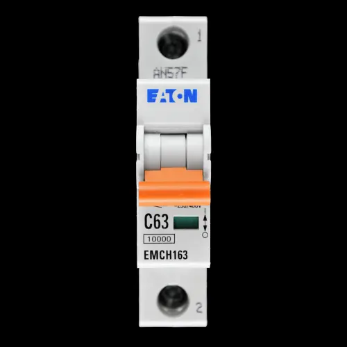 EATON 63 AMP CURVE C 10kA MCB CIRCUIT BREAKER EMCH163