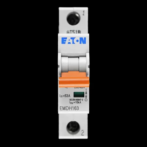 EATON 63 AMP CURVE D 10kA MCB CIRCUIT BREAKER EMDH163