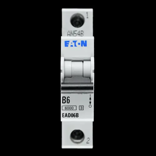 EATON 6 AMP CURVE B 6kA MCB CIRCUIT BREAKER EAD06B