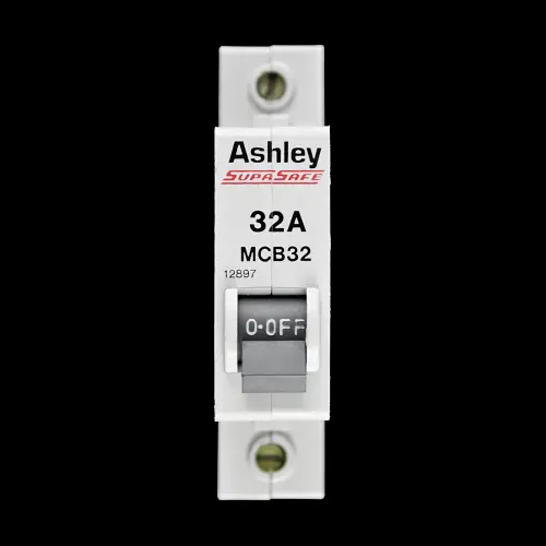 ASHLEY 32 AMP TYPE 1 M6 MCB CIRCUIT BREAKER SUPASAFE MCB32 12897