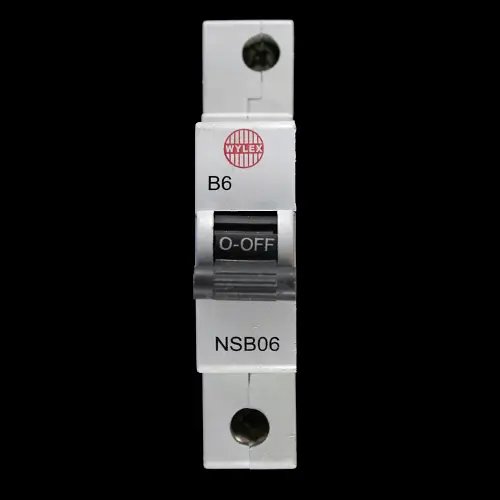 WYLEX 6 AMP CURVE B 6kA MCB CIRCUIT BREAKER NSB06 NSB