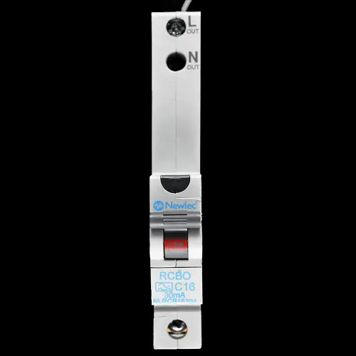 NEWLEC 16 AMP CURVE C 10kA 30mA RCBO TYPE A NLRCB1630A