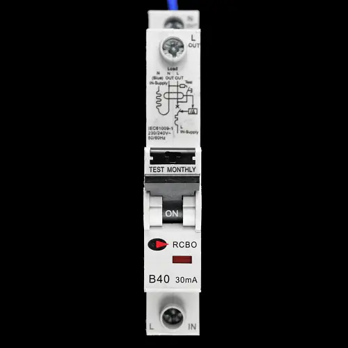 CGD 40 AMP CURVE B 6kA 30mA RCBO TYPE AC 40/30/SP