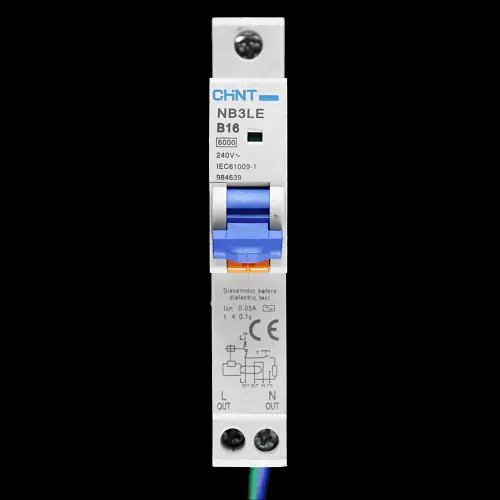 CHINT 16 AMP CURVE B 6kA 30mA RCBO NB3LE
