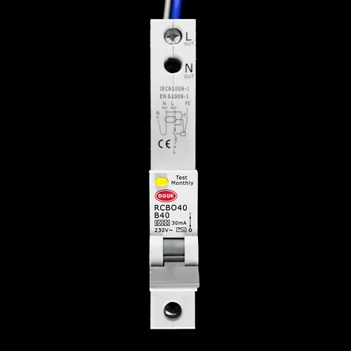 DGUK 40 AMP CURVE B 6kA 30mA RCBO RCBO40