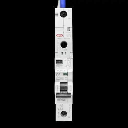 MEM EATON 6 AMP CURVE C 10kA 30mA RCBO FIELD FIT POD MEMSHIELD 2 R30